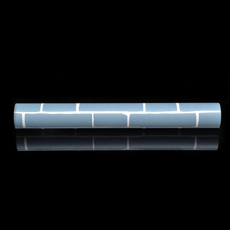 Creative PVC Autohesion Brick Decoration Wallpaper Stickers Bedroom Living Room Wall Waterproof Wallpaper Roll, Size: 45 x 1000cm