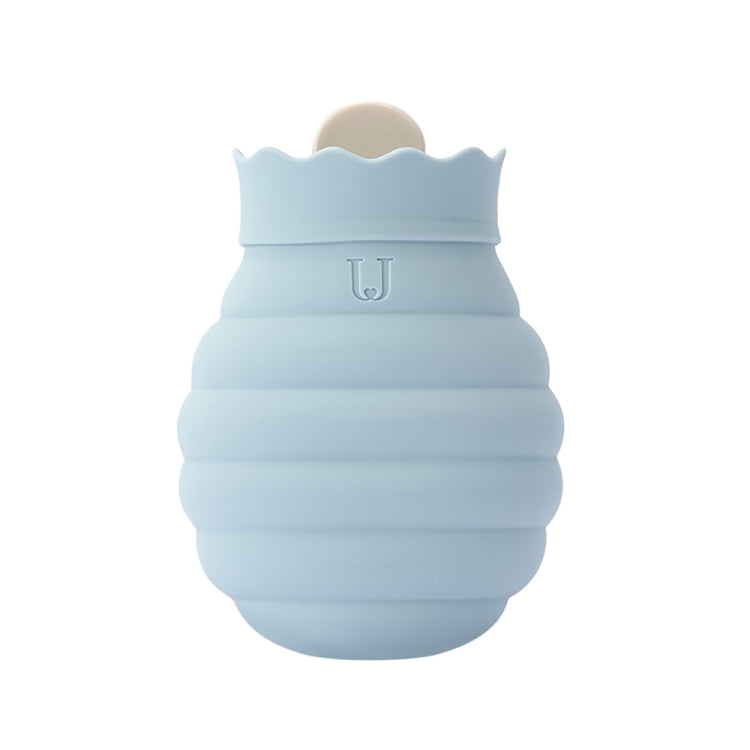 Original Xiaomi Youpin Jotun Judy Warm Water Bag  Silicone Hot Water Bag Small Size：15x10x5.8cm(Gray Blue)