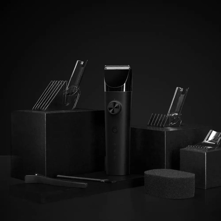Original Xiaomi Mijia Men and Women Haircut Cutting Styling Machine Barber Hair Clippers Hair Trimmer(Black)
