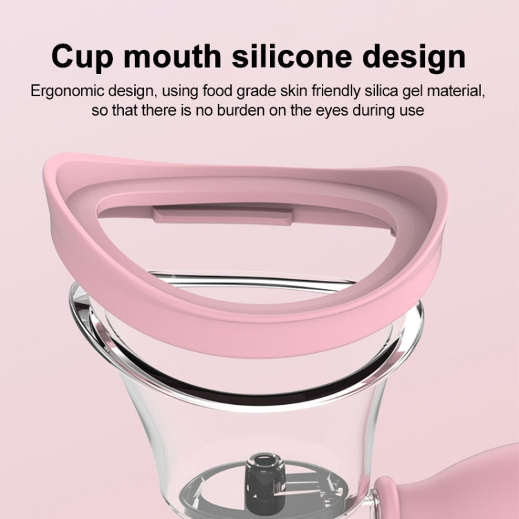 LSHOW YJK121 Extrusion Flushing Eye Cup Eyewash Instrument (Pink)