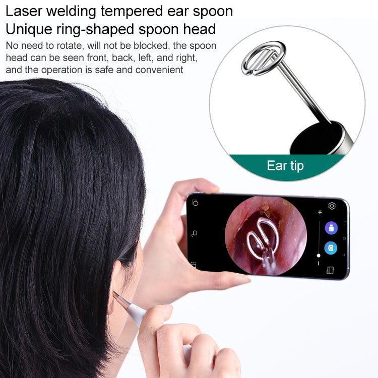 Supereyes Y009 Visual Ear Pick Acne Cleaning Microscopic Magnifying Mirror Endoscope, Y009