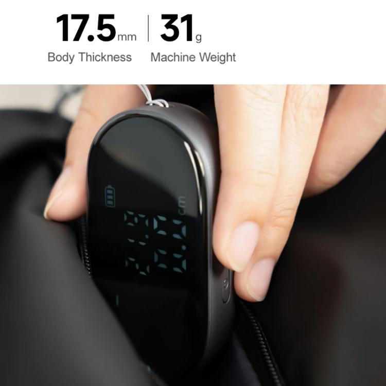 Original Xiaomi Youpin DUKA ATuMan Q2 Electronic Ruler Portable Digital Wheel Tape Measure Tool (Black)