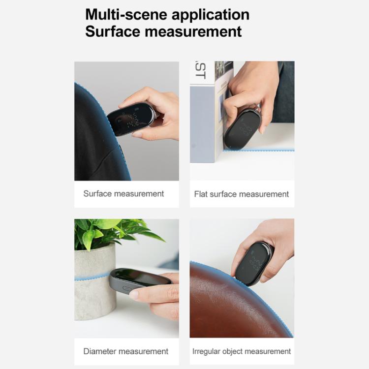 Original Xiaomi Youpin DUKA ATuMan Q2 Electronic Ruler Portable Digital Wheel Tape Measure Tool (Black)