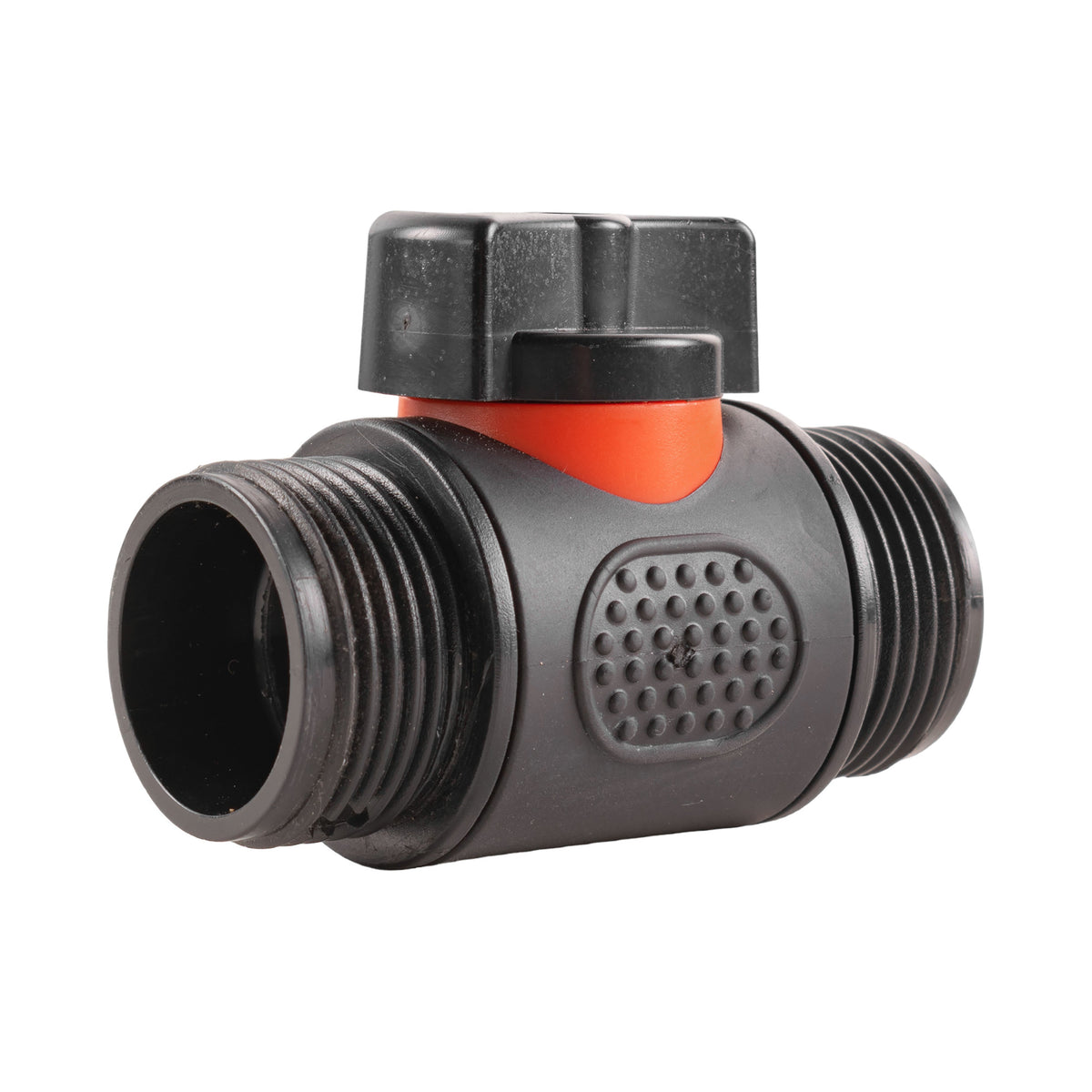 In-Line BSPM Valve with 2 x 20mm MDPE Straight Connectors