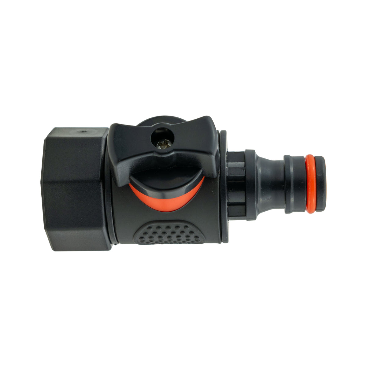 20mm MDPE Straight with BSPF-Quick Connect Valve & Hose Connector Brass