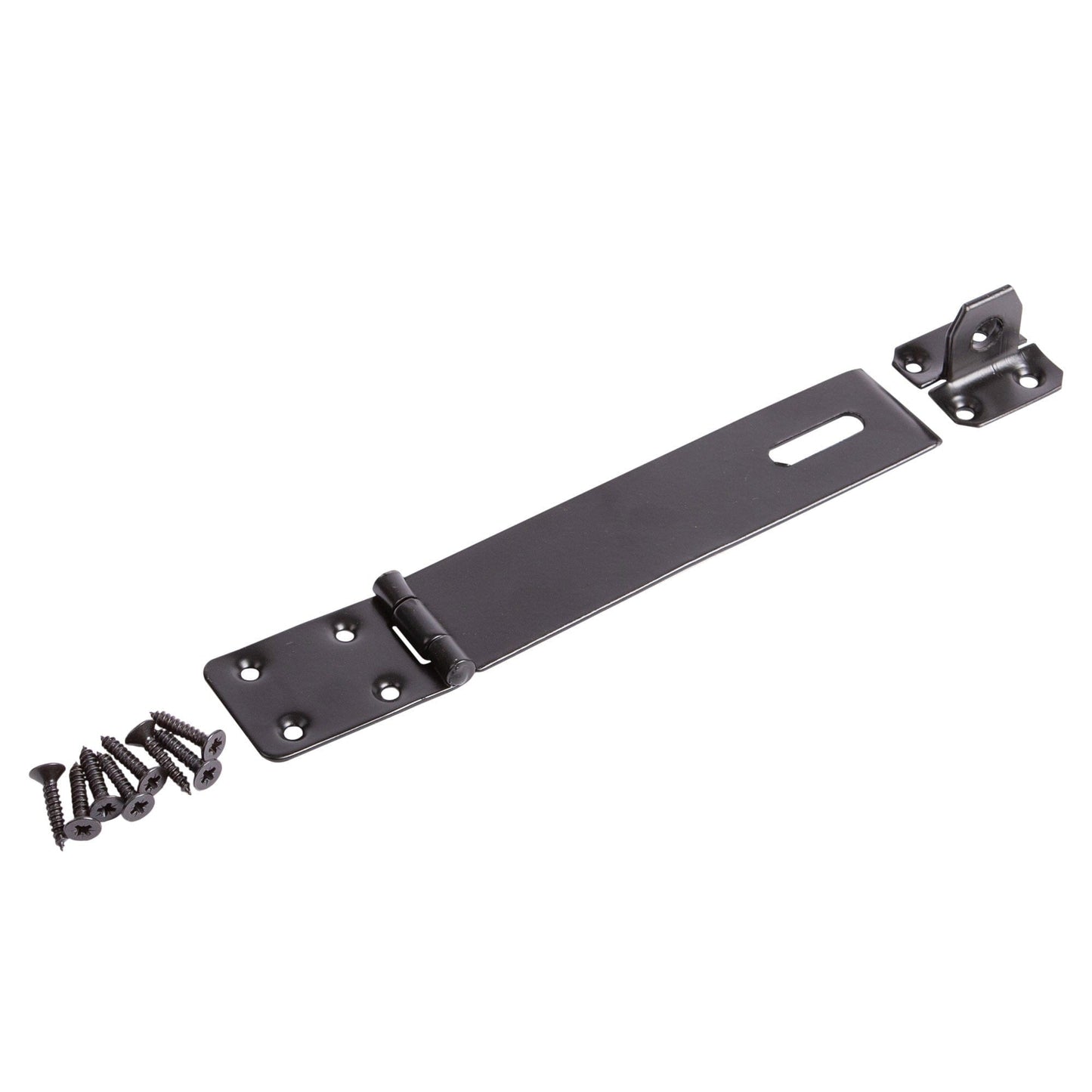 152mm Heavy-Duty Steel Safety Hasp & Staple