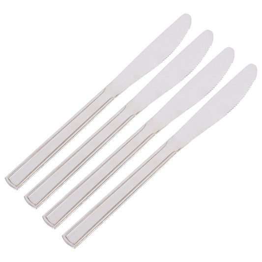 Stainless Steel Dinner Knives - Pack of 4