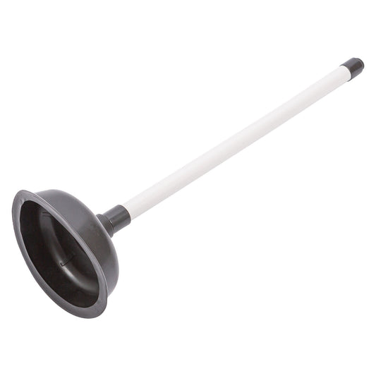 Black 14cm Plunger with Plastic Handle