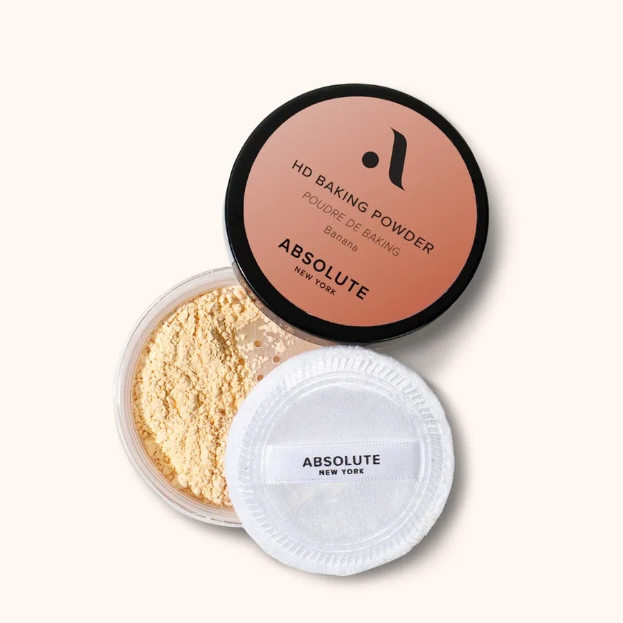 Absolute New York HD Powder - Flawless Oil Control & Long-Lasting Set for All Skin Types 20g