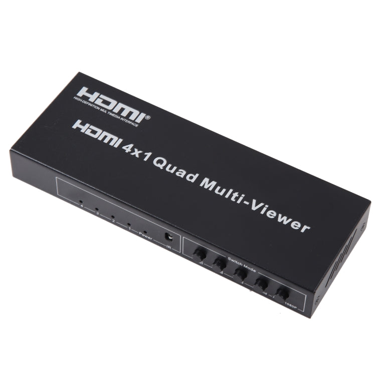 4 in 1 Out HDMI Quad Multi-viewer with Seamless Switcher, EU Plug, 4 x 1, UK Plug, 4 x 1, US Plug, 4 x 1, EU Plug, 4 x 1, AU Plug