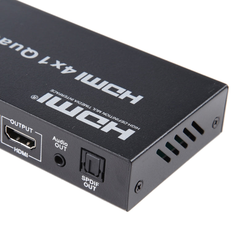 4 in 1 Out HDMI Quad Multi-viewer with Seamless Switcher, EU Plug, 4 x 1, UK Plug, 4 x 1, US Plug, 4 x 1, EU Plug, 4 x 1, AU Plug