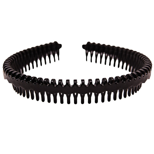 Eldos Alice Band Black (HDR505) - Secure & Stylish Hair Control for All Hair Types