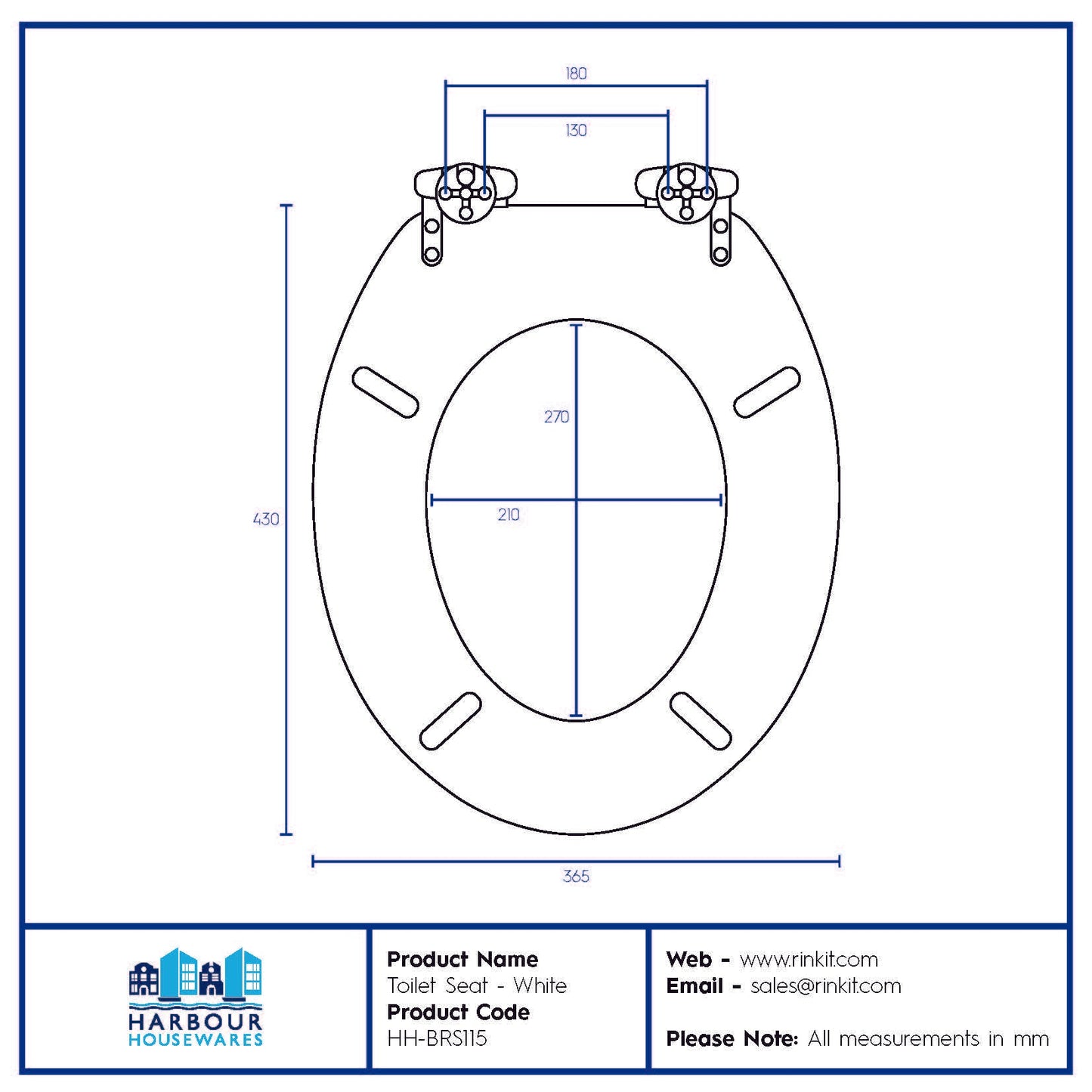 Dark Oak Soft Close Toilet Seat