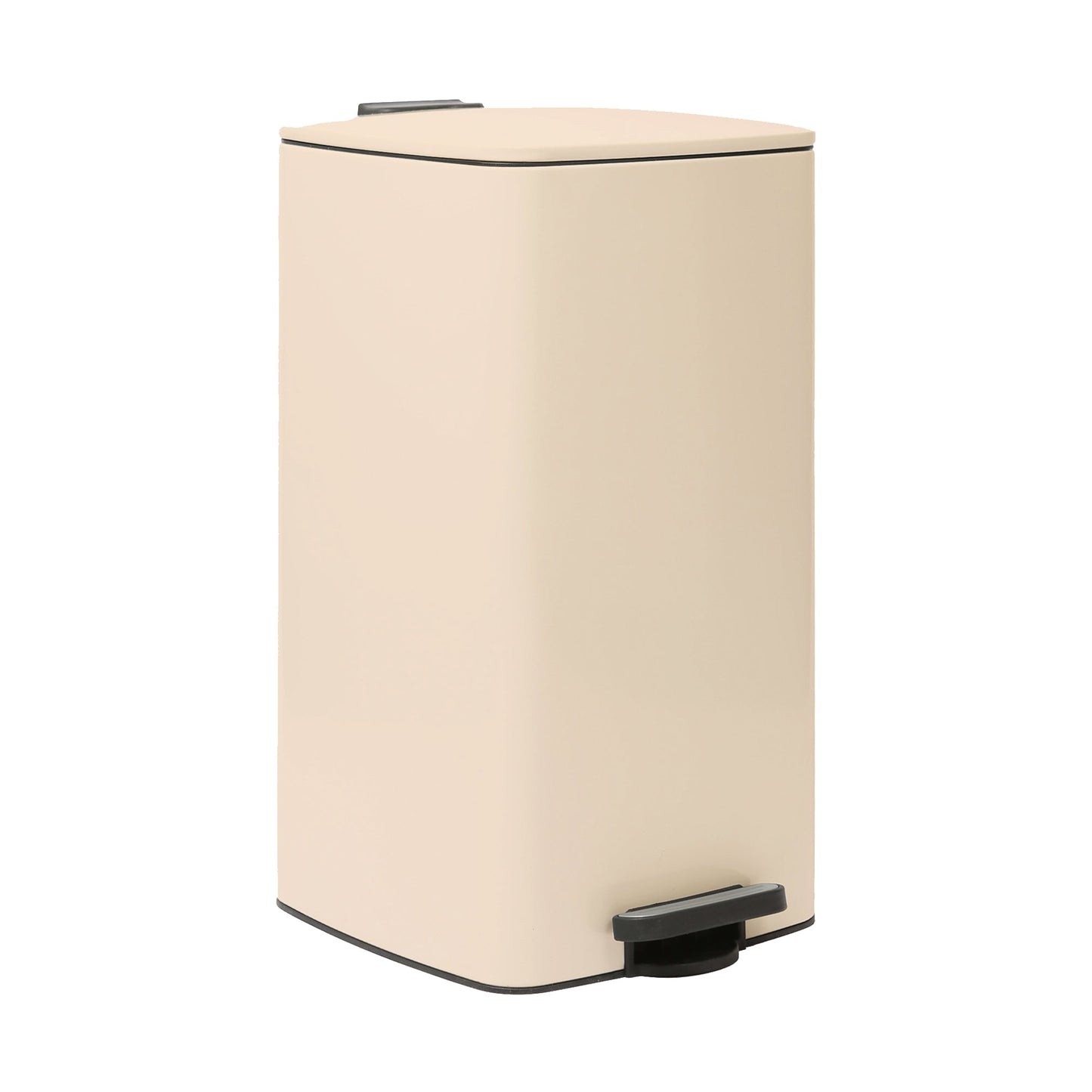 30L Square Stainless Steel Kitchen Pedal Bin