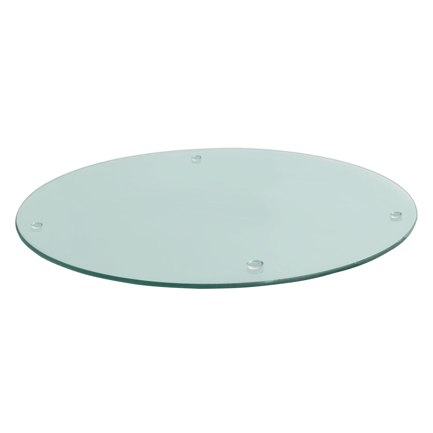 30cm Round Glass Chopping Board