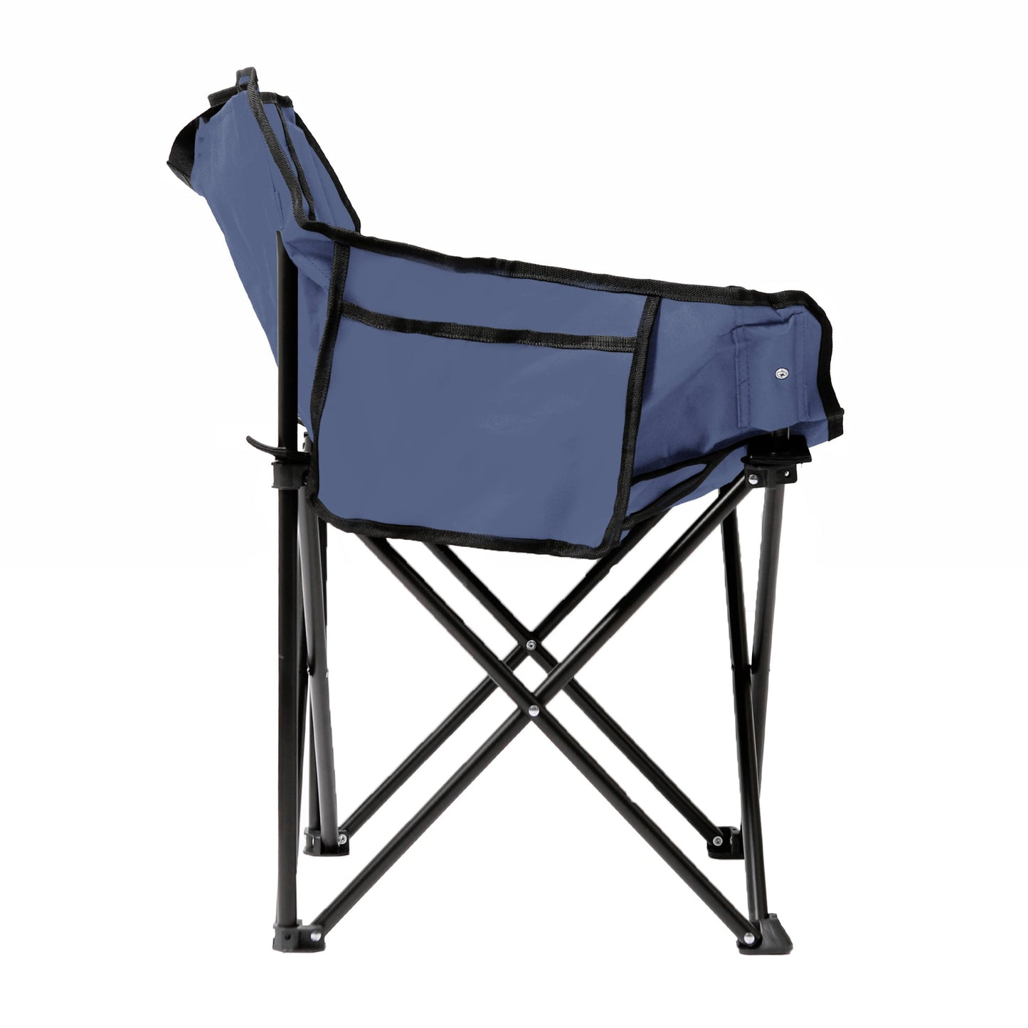 Premium Folding Camping Chair with Pockets & Carry Bag