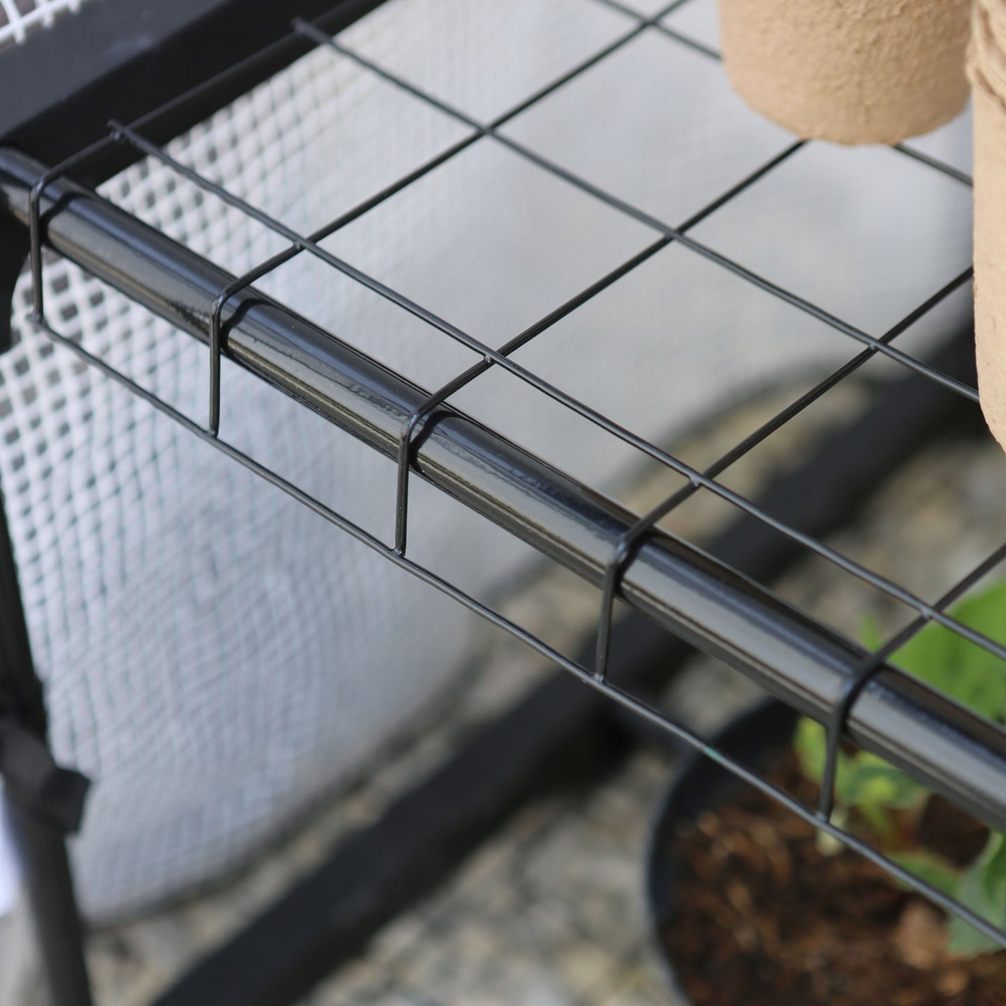 Plastic 4 Tier Mini Greenhouse - 3ft x 6ft