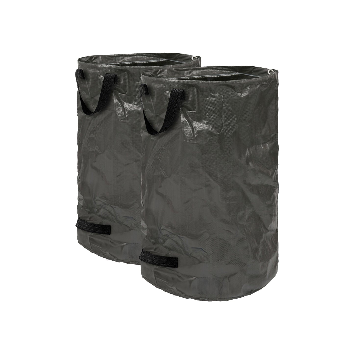 Heavy-Duty Garden Waste Bags - Black - Pack of 2
