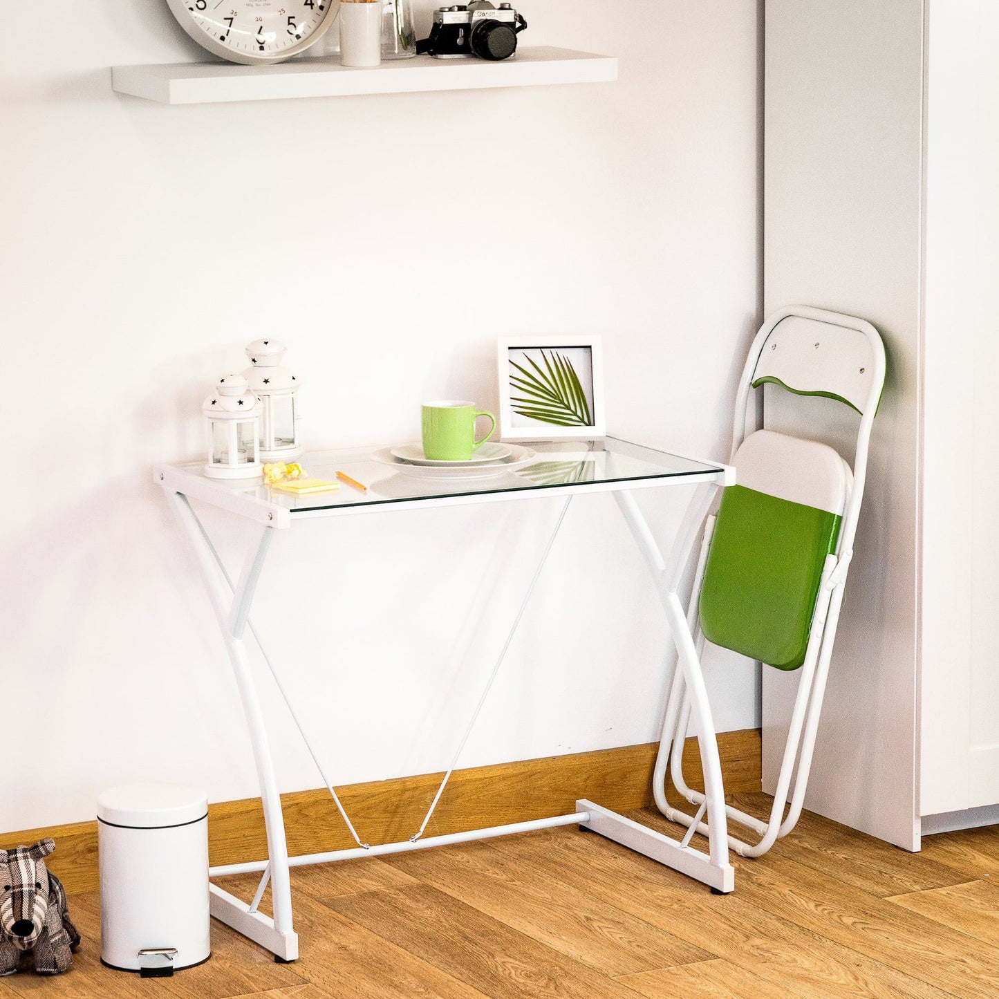 Green Wave Padded Folding Chair - Pack of Six