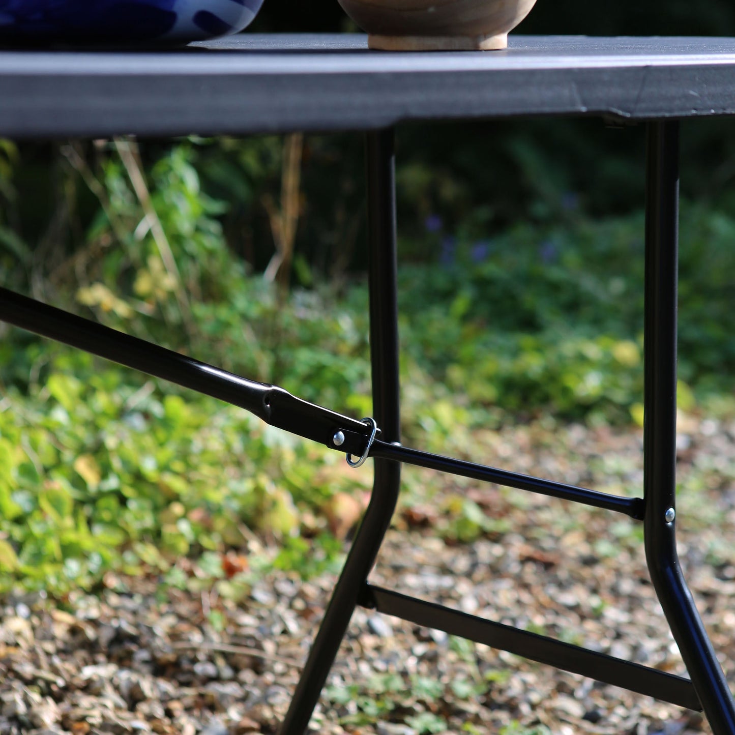 Folding Table, Bench & Chair Set - 180cm (6ft)