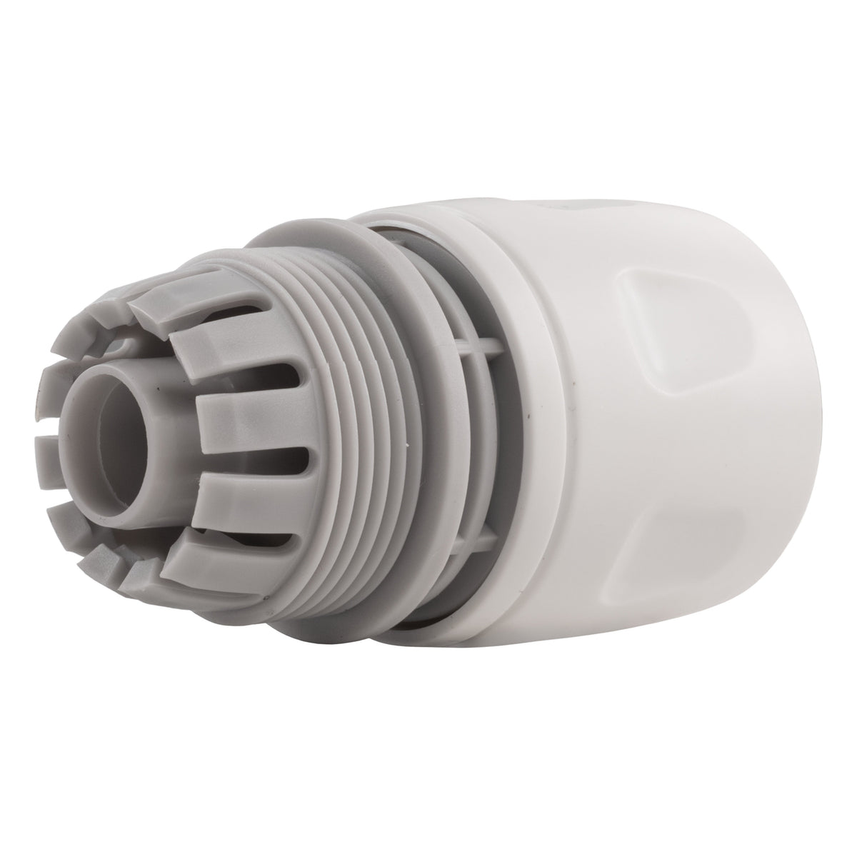 Female Hose Connector, 1/2" or 5/8" Hose,Gray