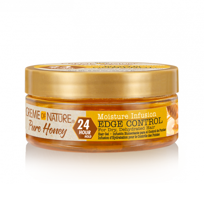 Creme of Nature Pure Honey Edge Control 2 oz / 67 ml - For Sleek Styles & Natural Curls