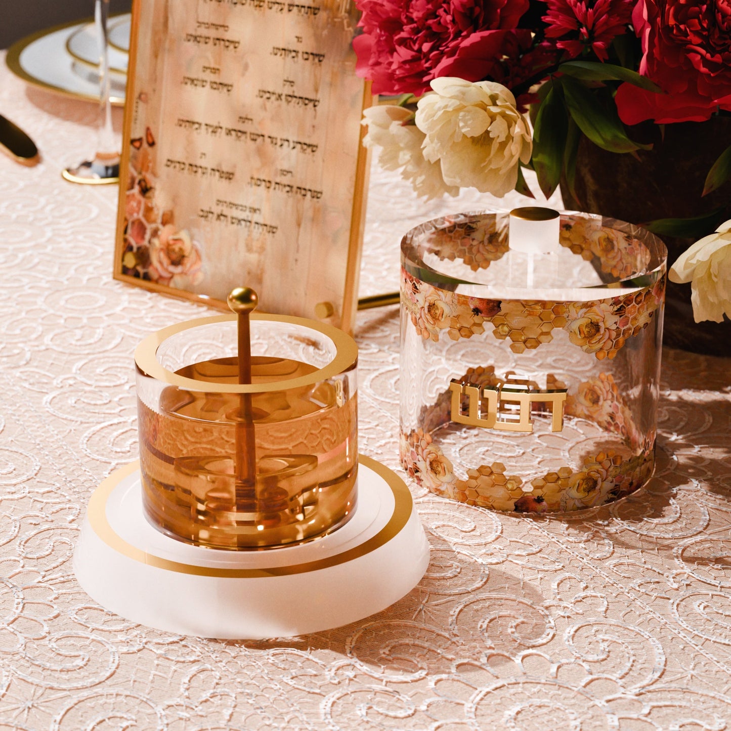 Blush Nectar Honey Dish