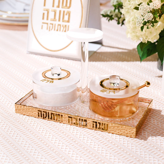 Lucent Honey & Salt Dish