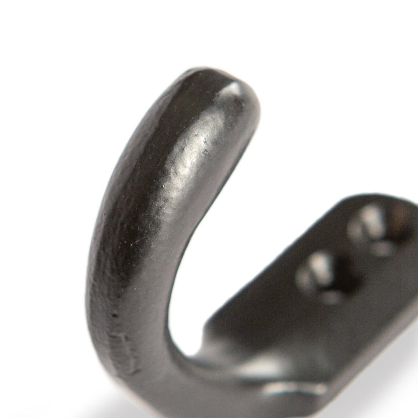 20mm x 55mm Black Single Coat Hook