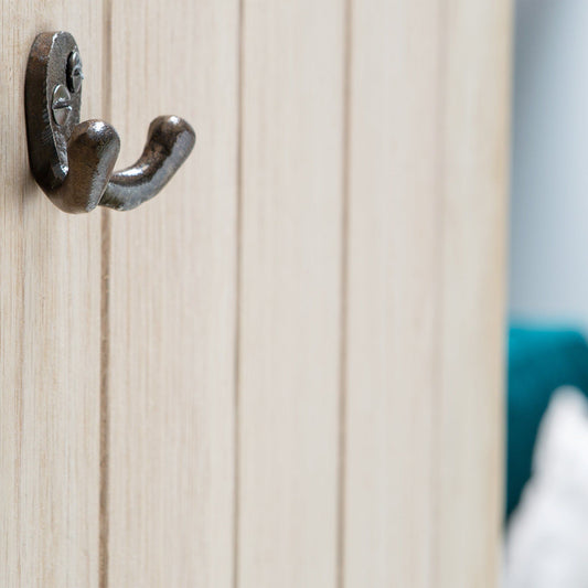 50mm x 35mm Raw Double Coat Hook