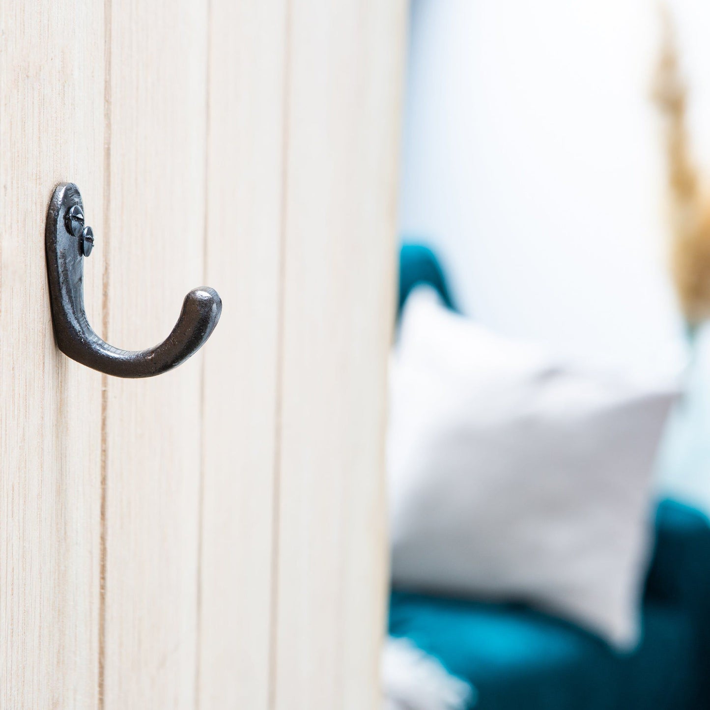 20mm x 45mm Brass Single Robe Hook