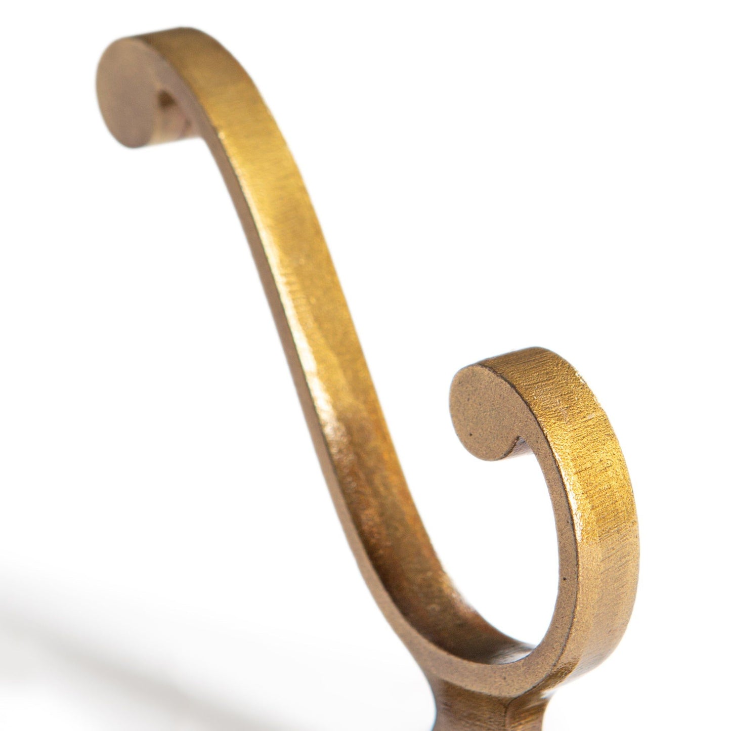 35mm x 105mm Brass Square Back Hat & Coat Hook