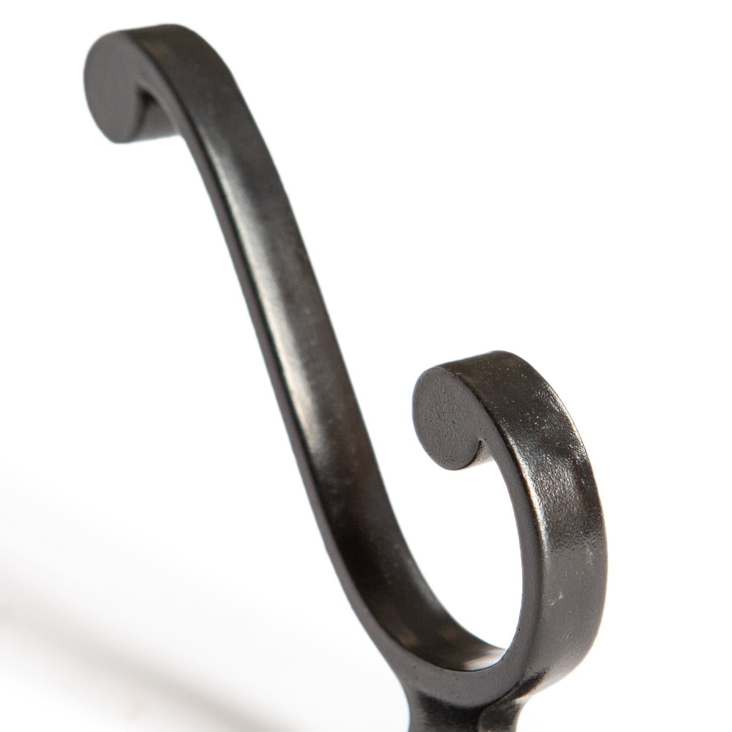 35mm x 105mm Black Square Back Hat & Coat Hook