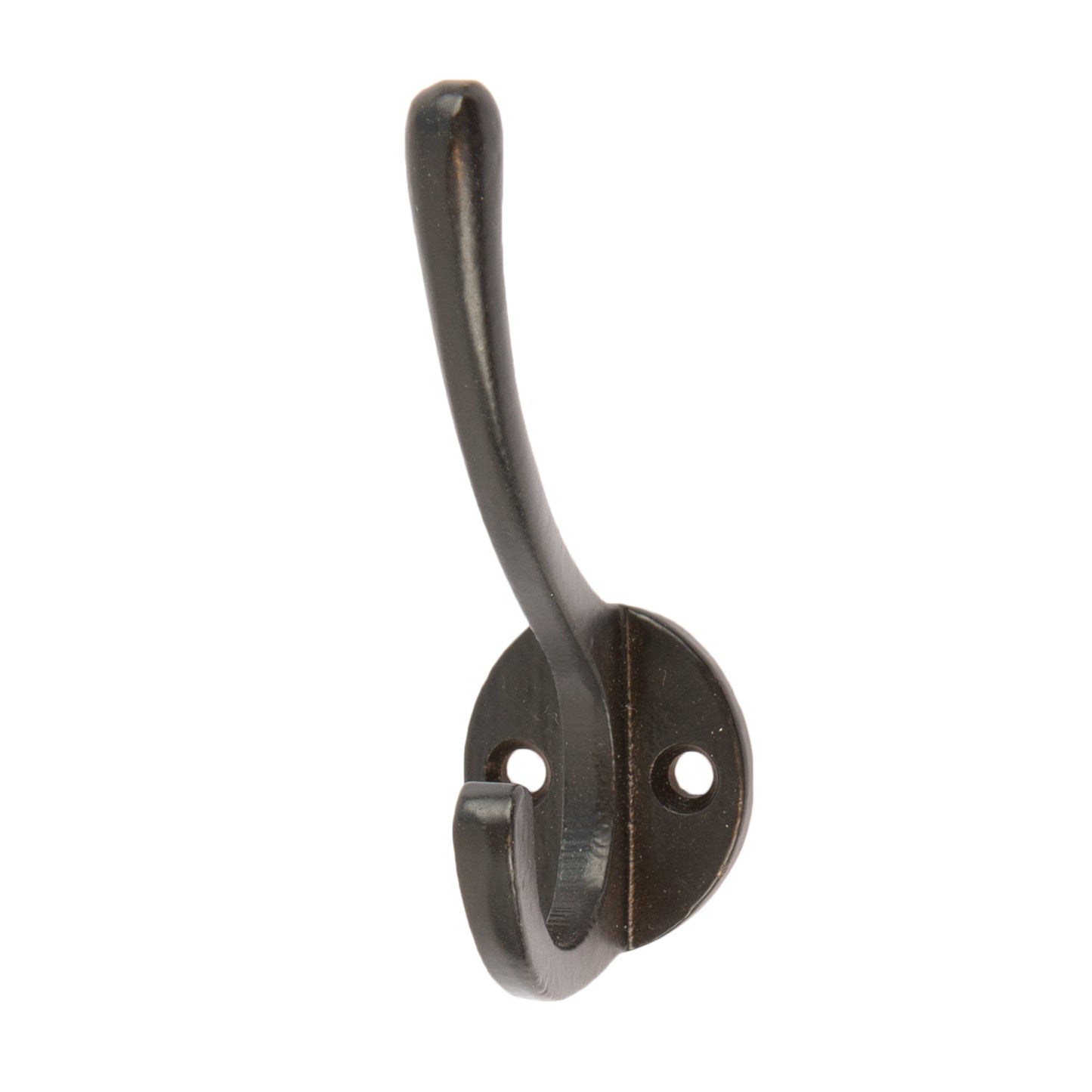 25mm x 80mm Black Hat & Coat Hook