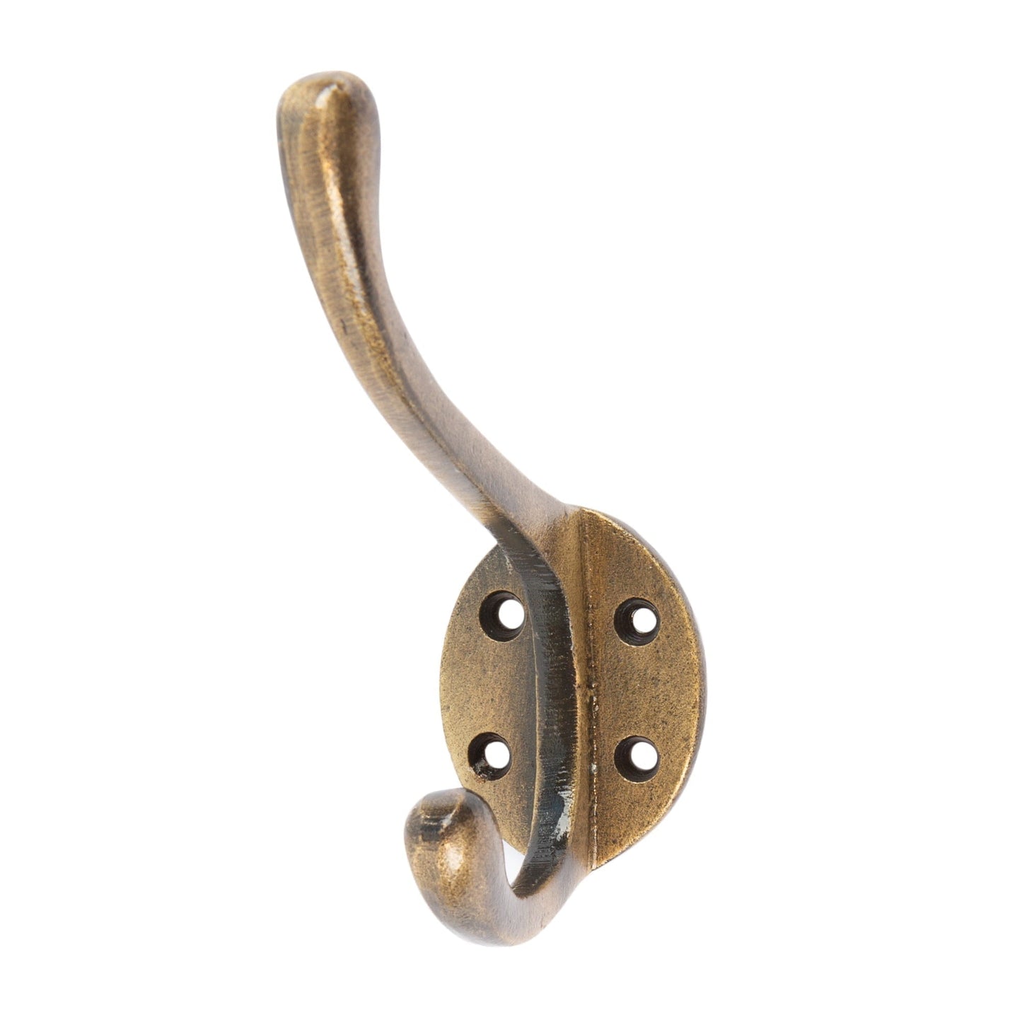 40mm x 105mm Brass Hat & Coat Hook