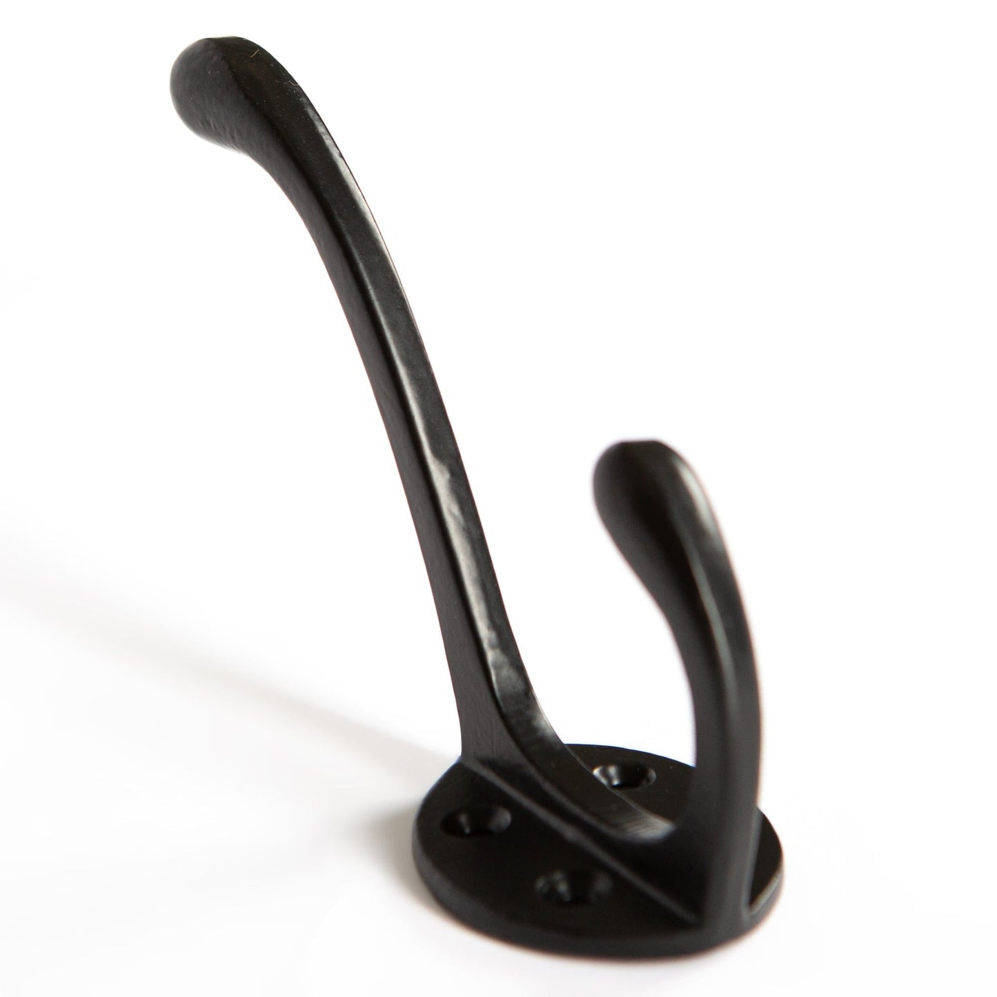 40mm x 105mm Black Hat & Coat Hook