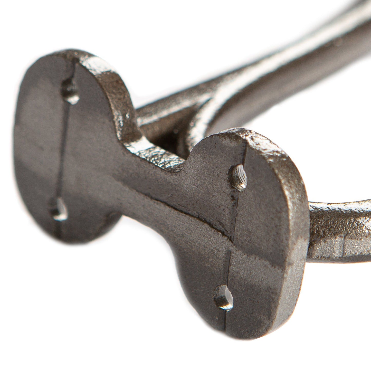 35mm x 85mm Flat Top Ball End Raw Hat & Coat Hook