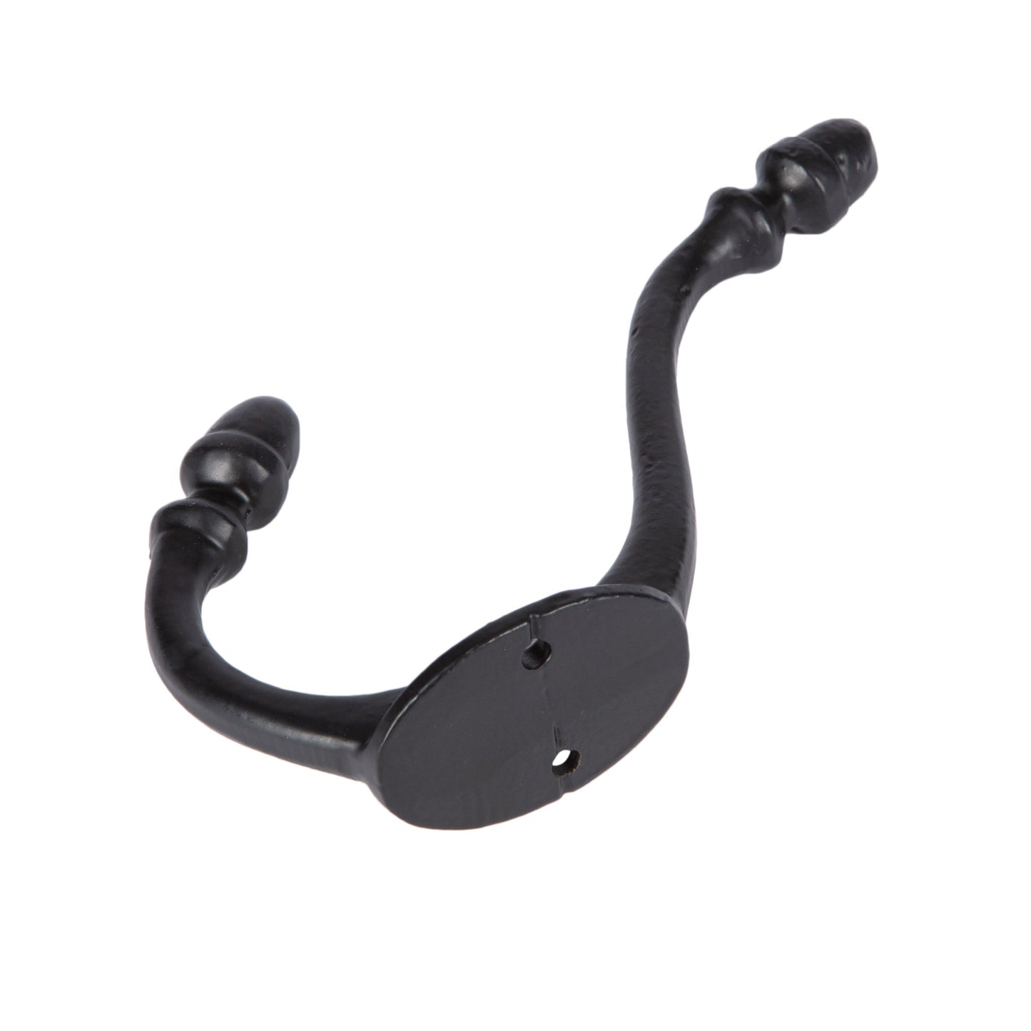 30mm x 135mm Black Antique Deco Hat & Coat Hook