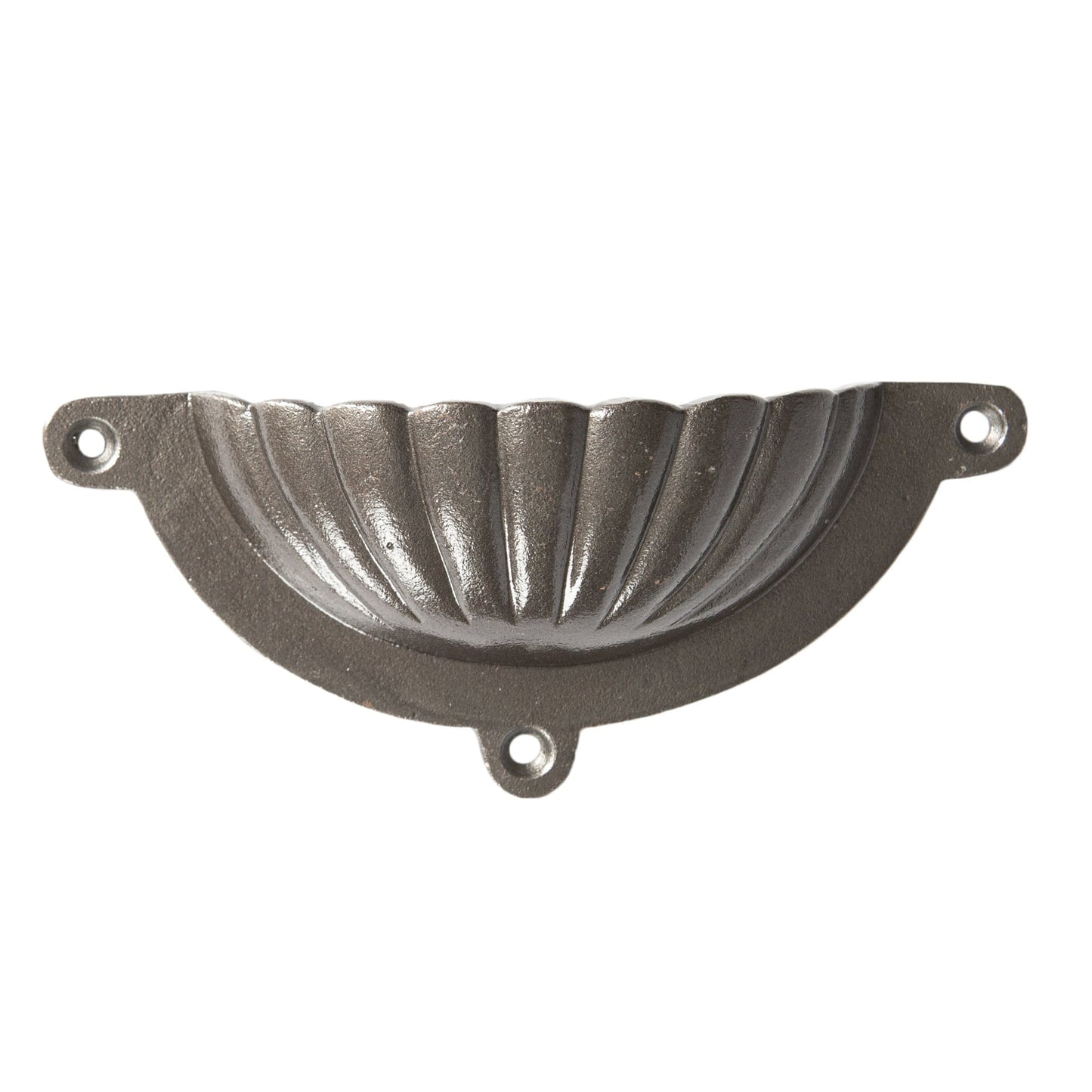 130mm x 60mm Fluted Cabinet Cup Handle