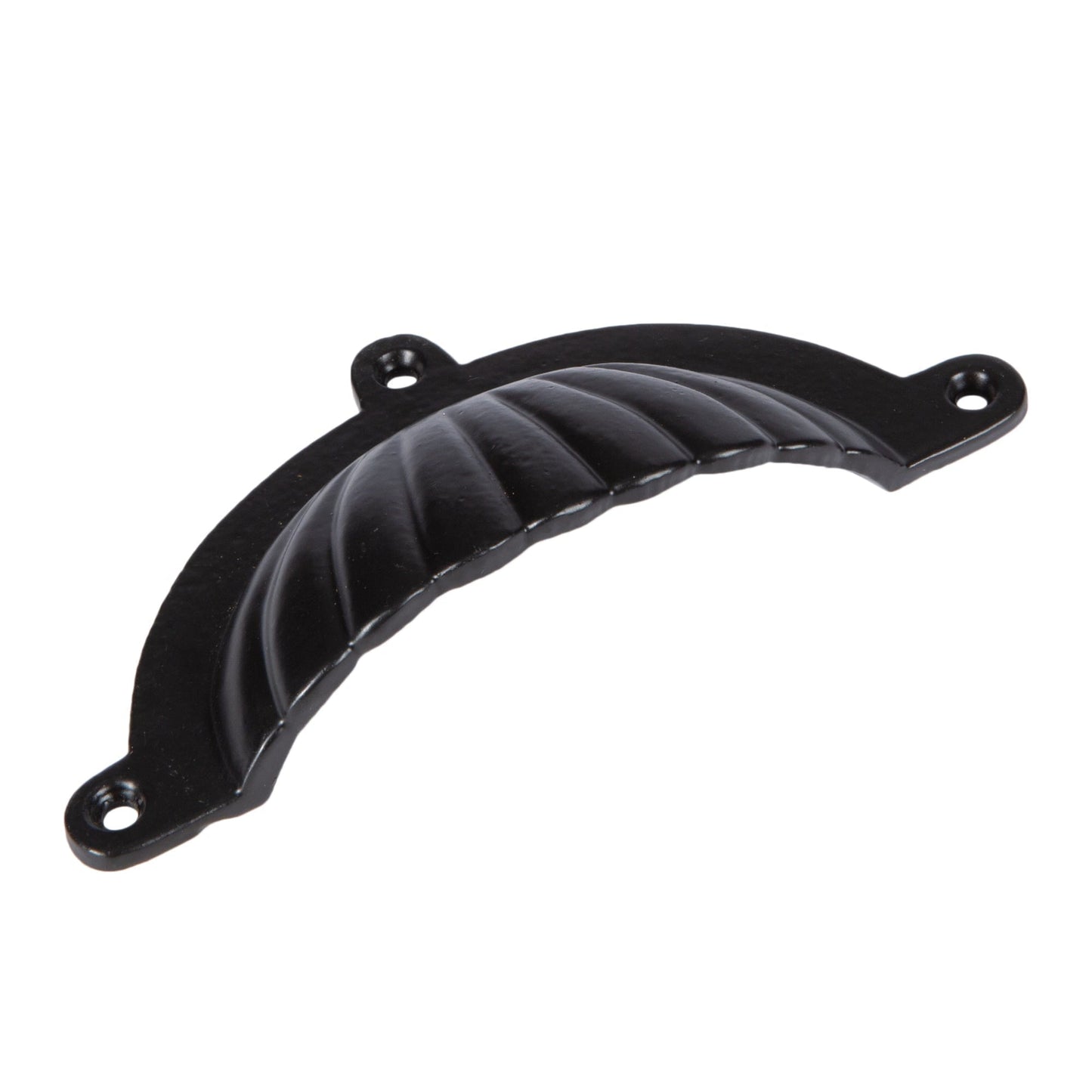 130mm x 60mm Fluted Cabinet Cup Handle