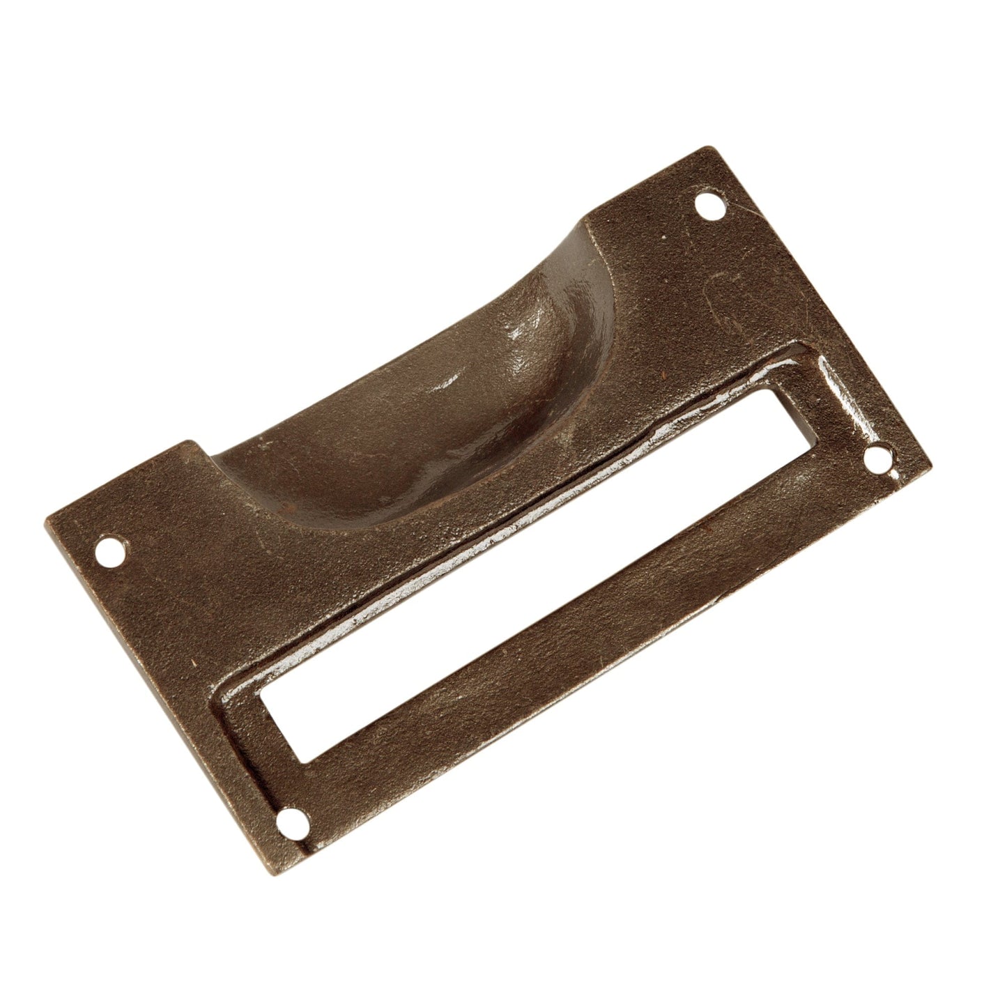 100mm x 50mm Filing Cabinet Cup Handle with Card Frame