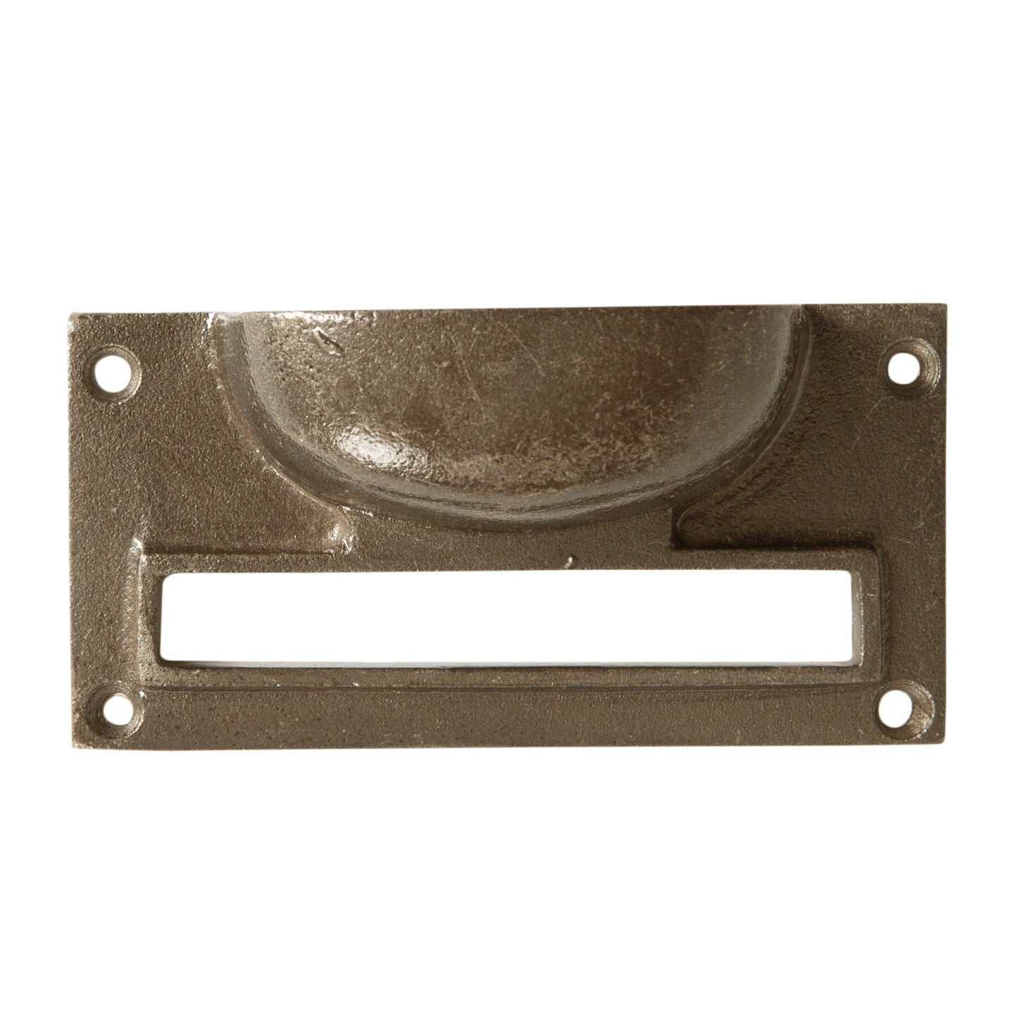 100mm x 50mm Filing Cabinet Cup Handle with Card Frame