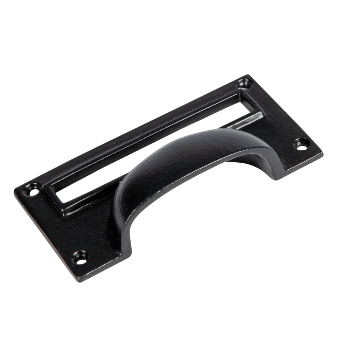 100mm x 50mm Filing Cabinet Cup Handle with Card Frame