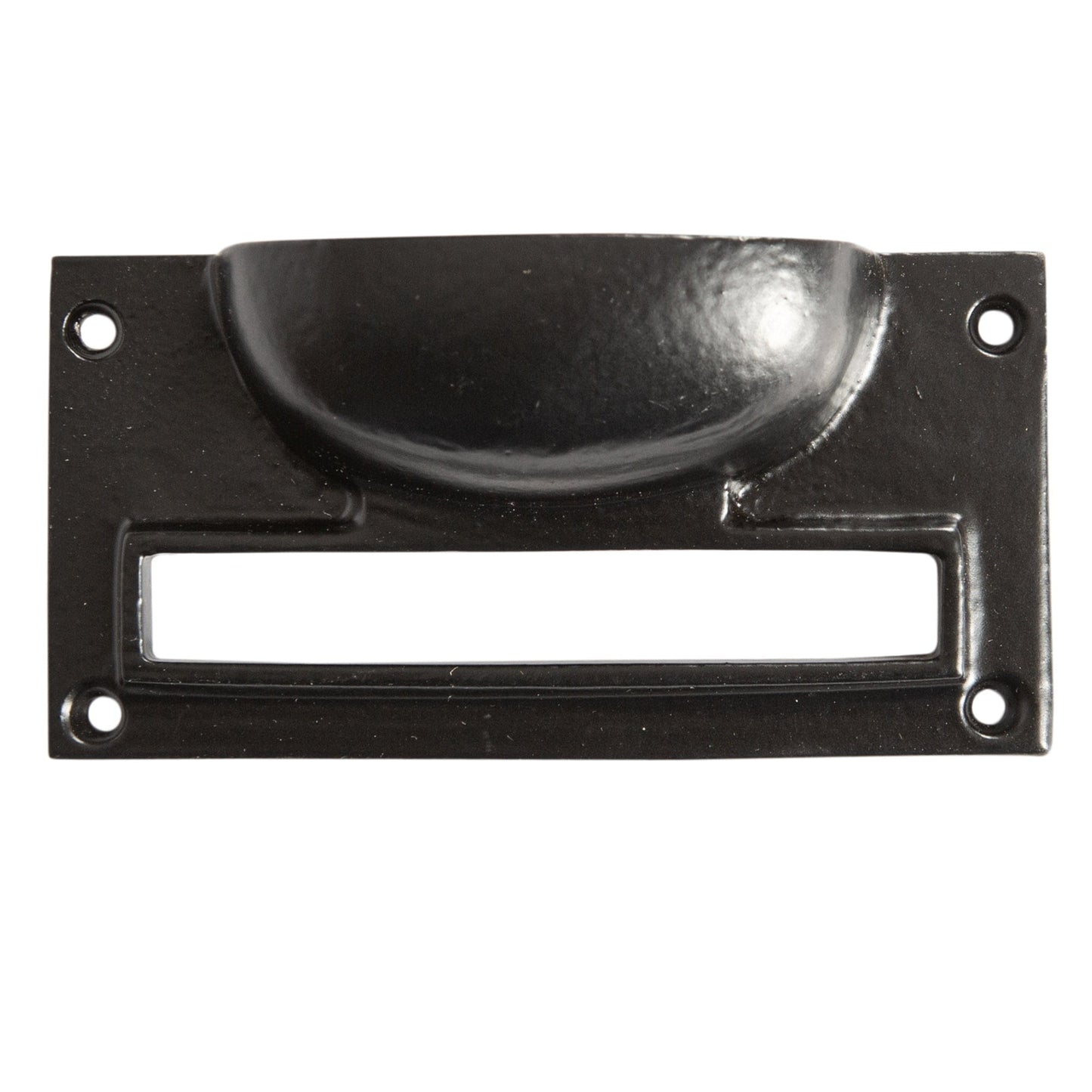 100mm x 50mm Filing Cabinet Cup Handle with Card Frame