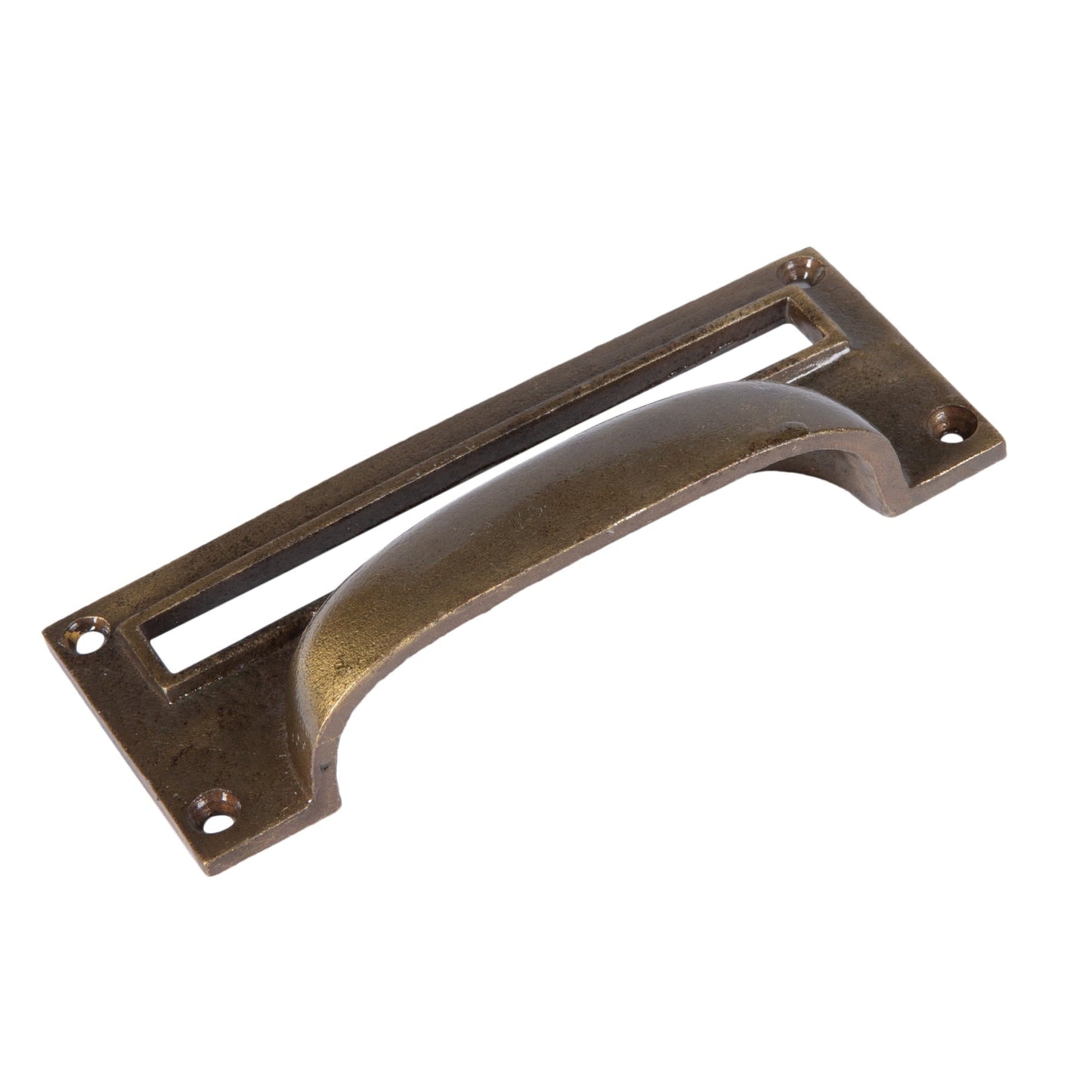 130mm x 50mm Filing Cabinet Cup Handle with Card Frame
