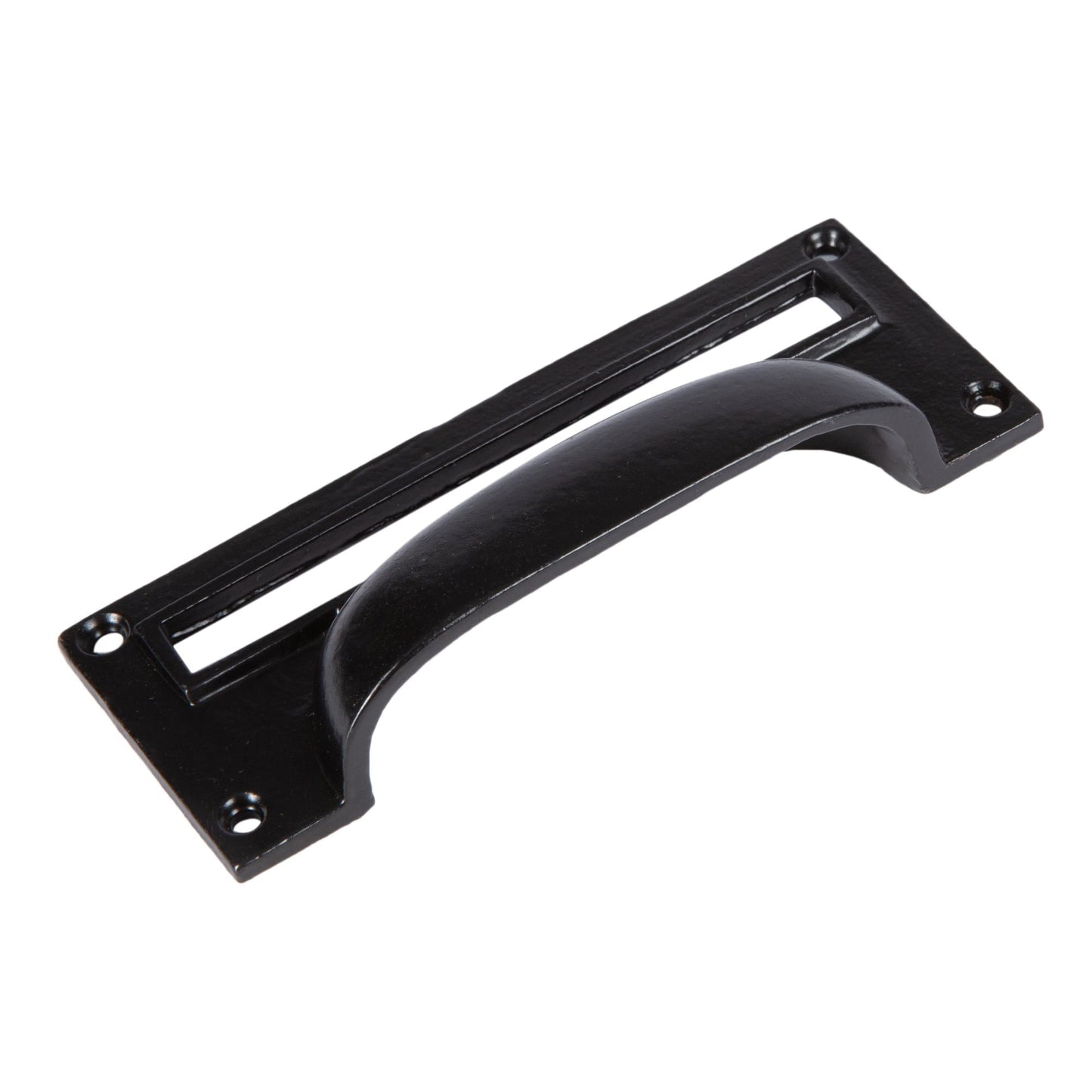 130mm x 50mm Filing Cabinet Cup Handle with Card Frame