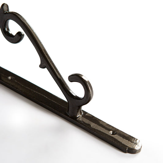 205mm Scroll Iron Shelf Bracket