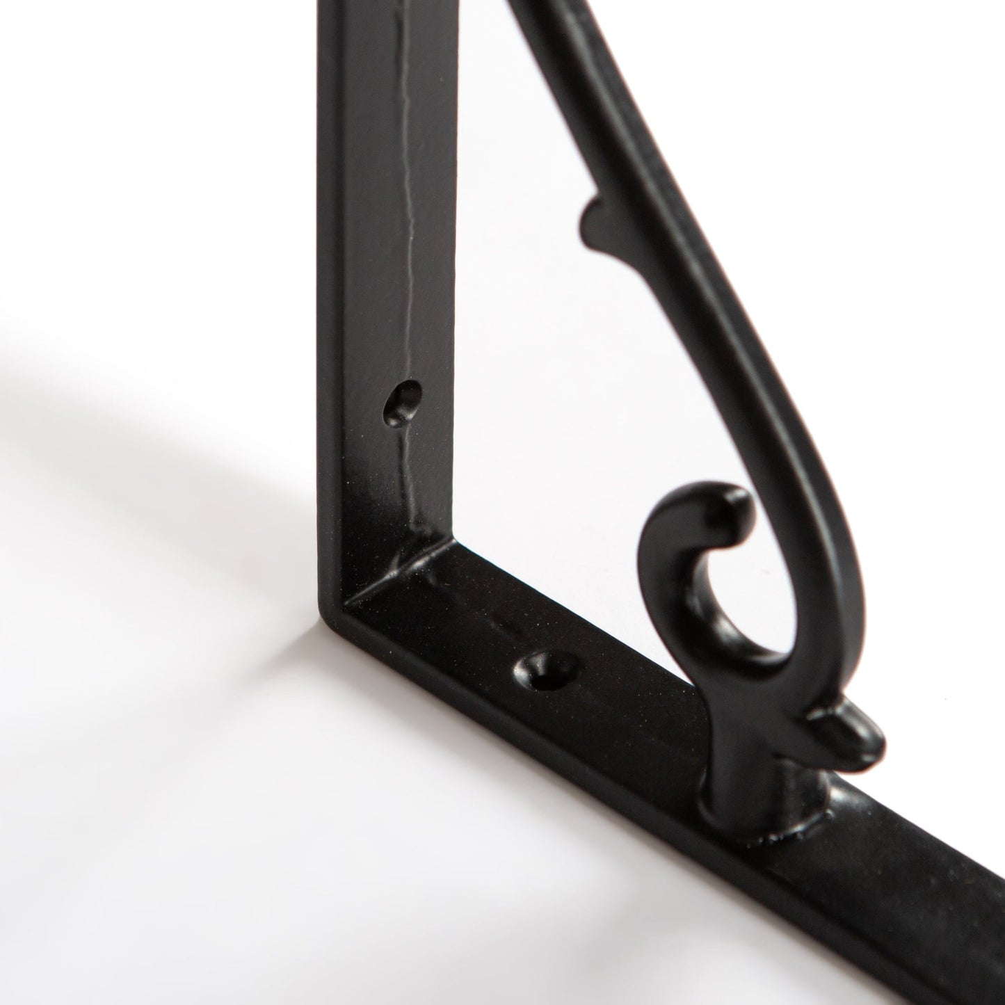 205mm Scroll Iron Shelf Bracket