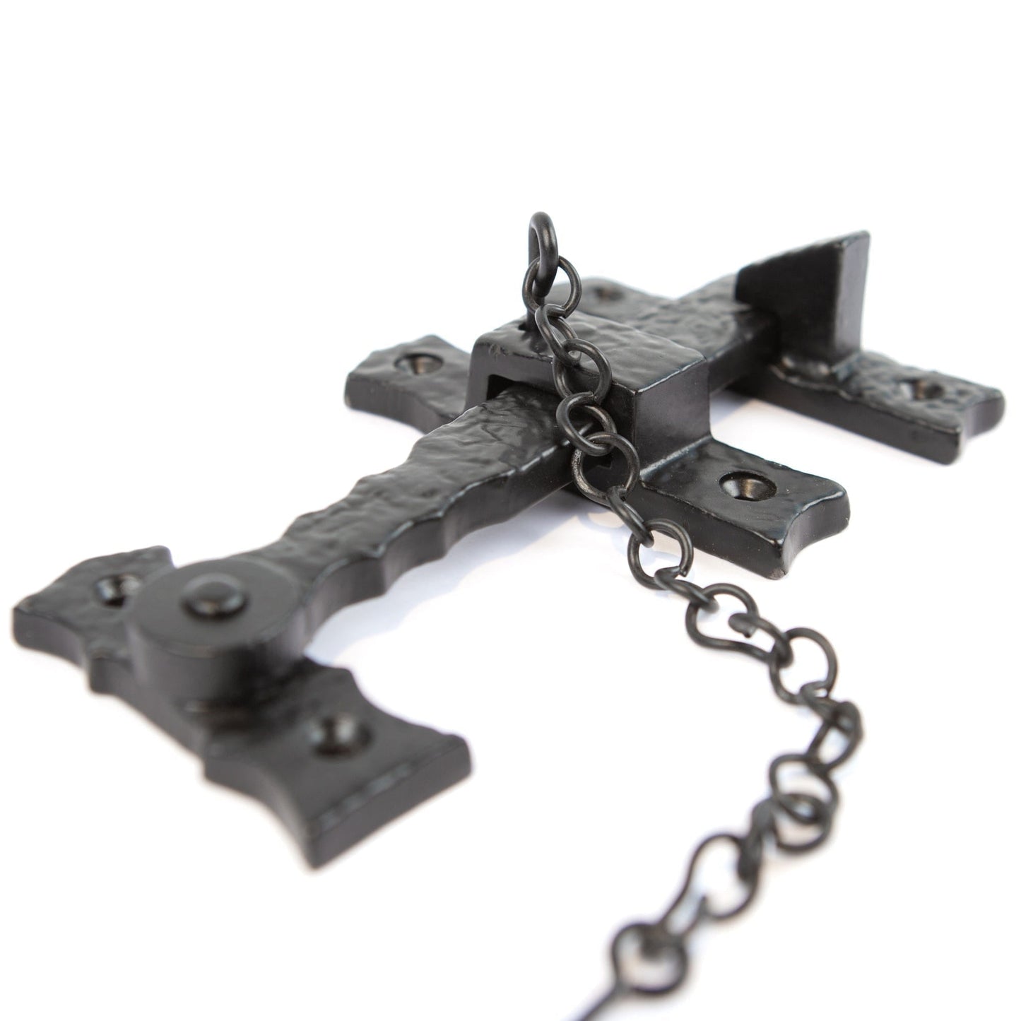 240mm Black Rustic Suffolk Latch
