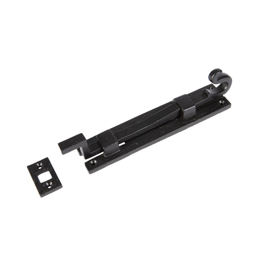 185mm Black Cranked Shepherd's Crook Bolt